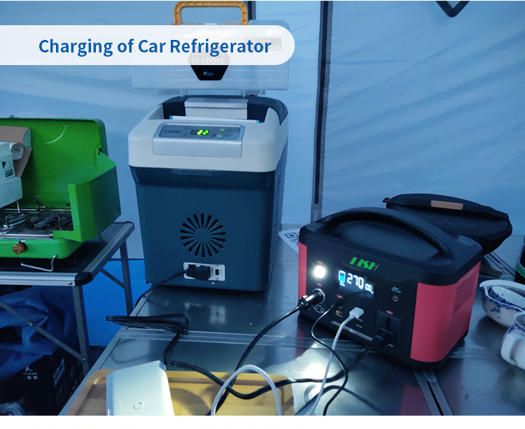 Tragbares Kraftwerk mit 600 Wh Lithiumbatterie