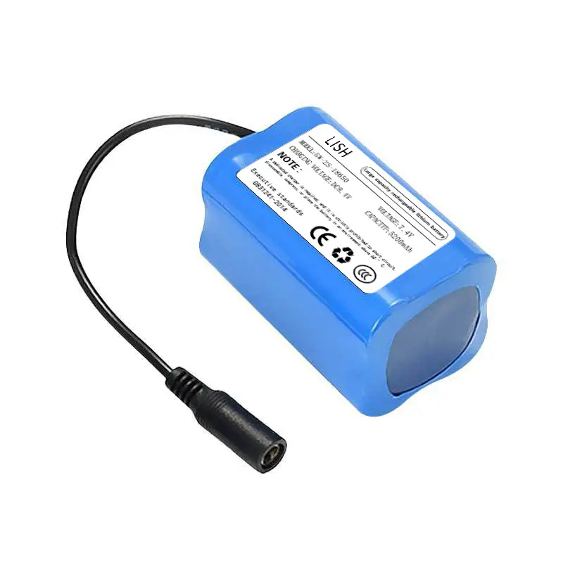 18650 Lithium-Batteriezellen, 3200 mAh, 3,6 V, wiederaufladbarer Li-Ion
